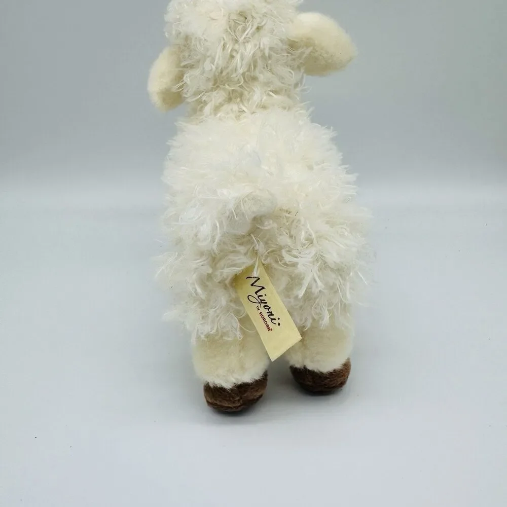 Aurora Miyoni Lovely Lamb Sheep Baby Plush Stuffed Animal Toy 10” #26179